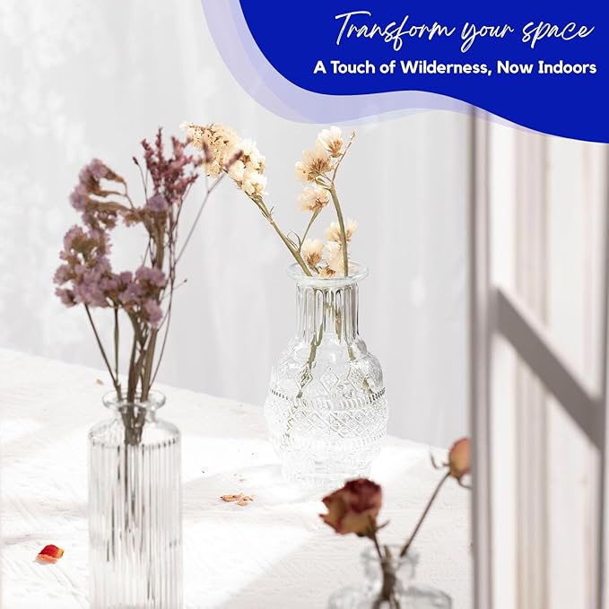 16 Pack Glass Bud Vases for Centerpieces - Image 8