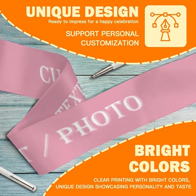 Custom Sash, Personalized Birthday Sash - Image 4