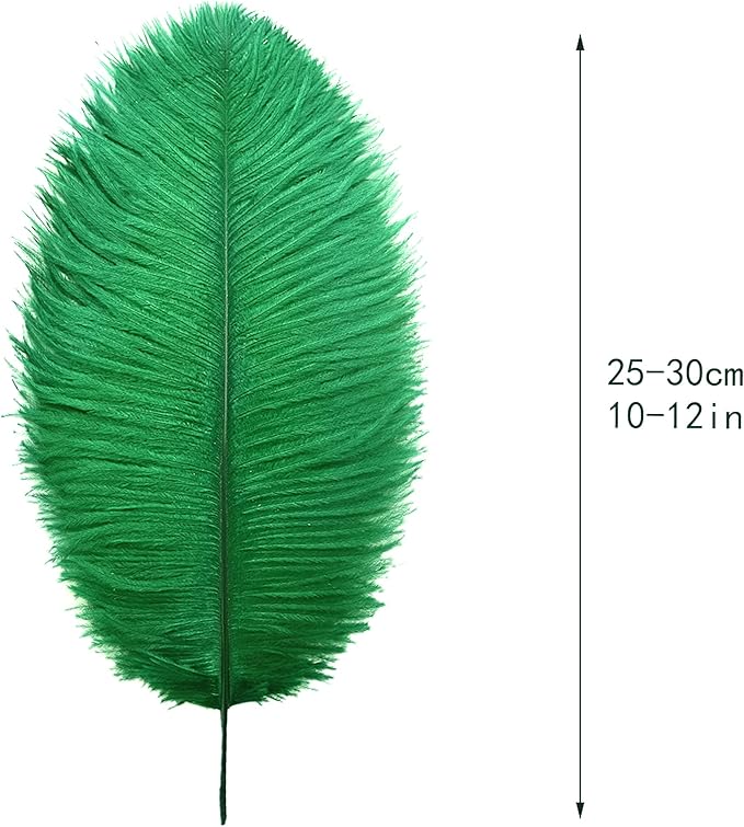 Ballinger Green Ostrich Feathers Bulk - Image 3