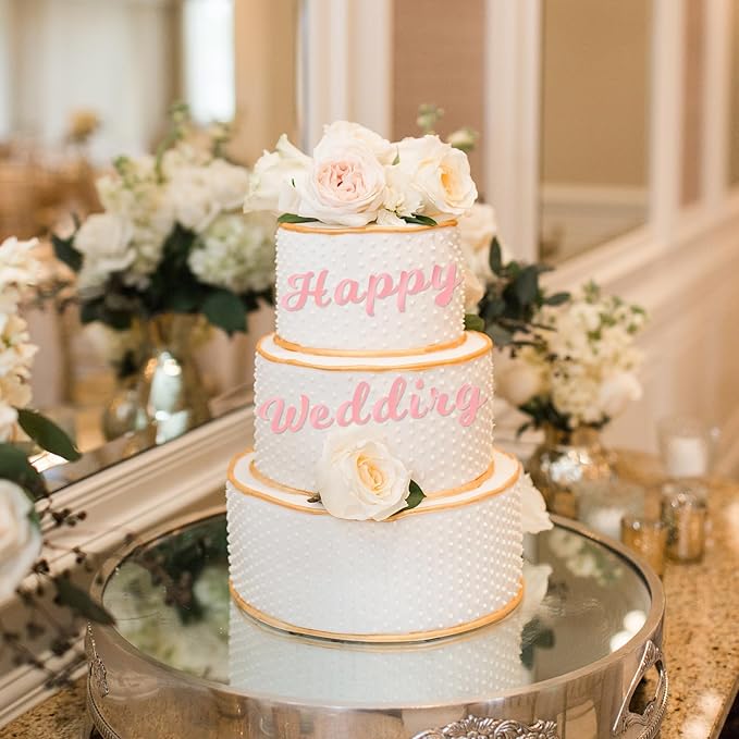 126 PCS Custom Name Cake Topper Acrylic Letters DIY Personalized A-Z & 0-9 - Image 7