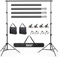 Photo Backdrop Stand 9ft x 10ft Photograhy Adjustable Background Stands Support by ITOTIN