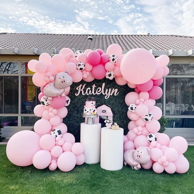 Bezente Pastel Pink Balloons 36 Inch - Image 9