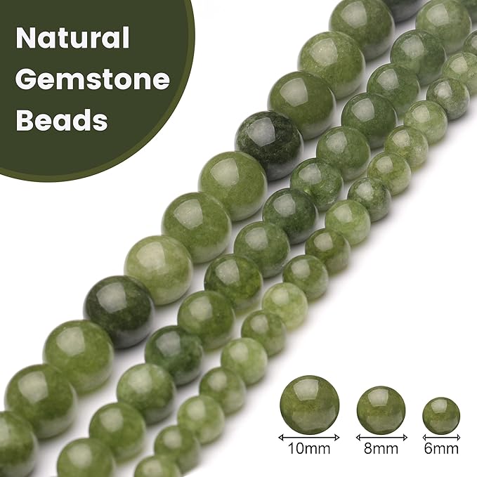10mm Natural Stone Beads for Jewelry Making - Image 4