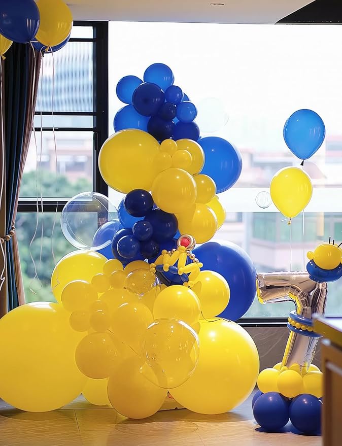 Blue and Yellow Balloons - Image 2