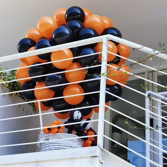 KAWKALSH 200pcs Black Balloons 5 Inch, Small Mini Latex Balloons - Image 6