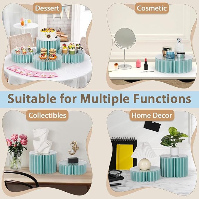 Buffet Risers, Food Risers for Buffet Table Cardboard Food Display Risers for - Image 5
