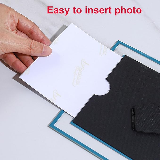 Photo Frames Picture Frame 2 Pack 4x6 High Definition Glass Vertical and - Image 5