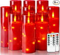 Homemory Red Flameless Candles by Homemory