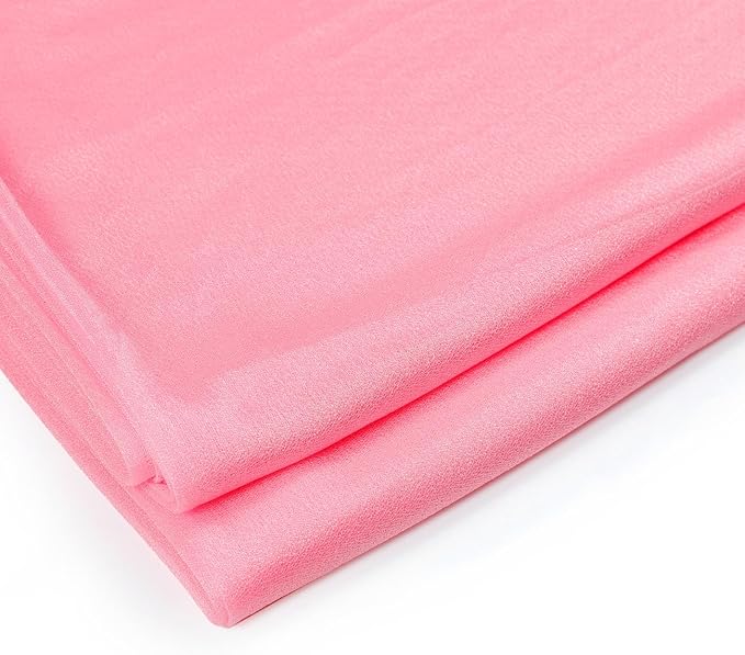 VDS Pack of 2 Panel Wedding Arch Draping Fabric Sheer Chiffon Fabric Drapery - Image 7