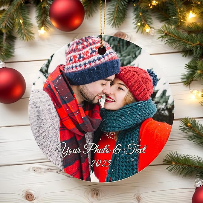 Personalized Christmas Ornaments Decor, Custom Xmas Ornaments - Image 5