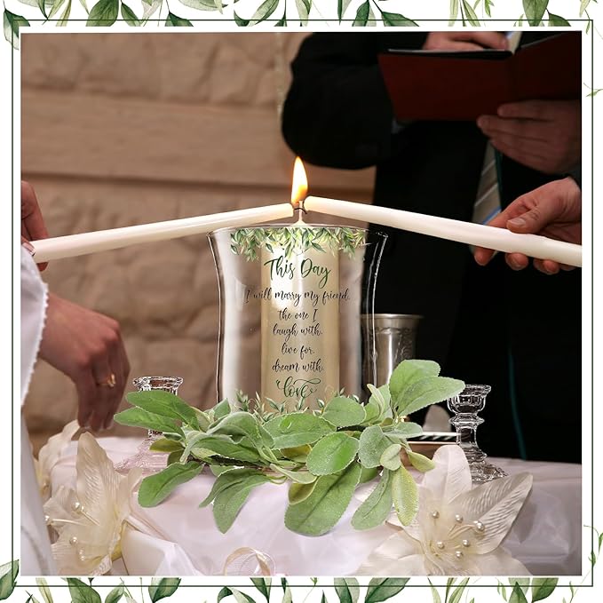 Irenare Unity Candles with Holder - Image 2