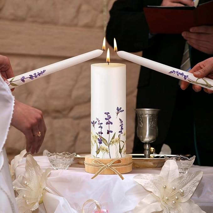 Irenare Unity Candles with Holder - Image 6