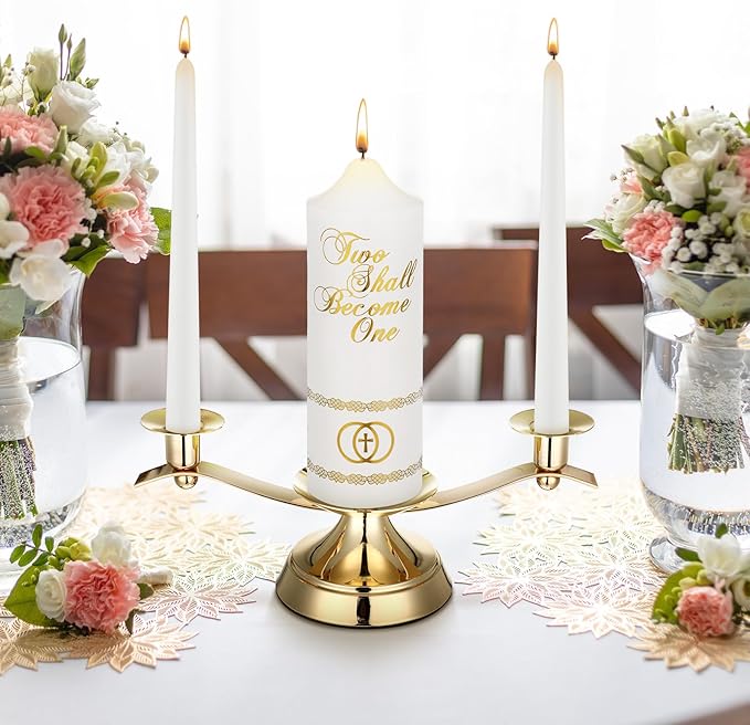 Irenare Unity Candles with Holder - Image 5