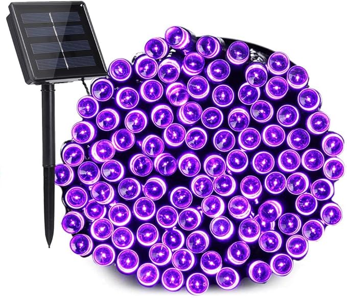 Toodour Solar Christmas Lights, 72ft 200 LED 8 Modes Outdoor Christmas String by Toodour