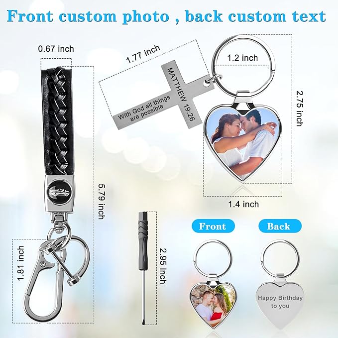 Double Side Custom Keychain - Image 4
