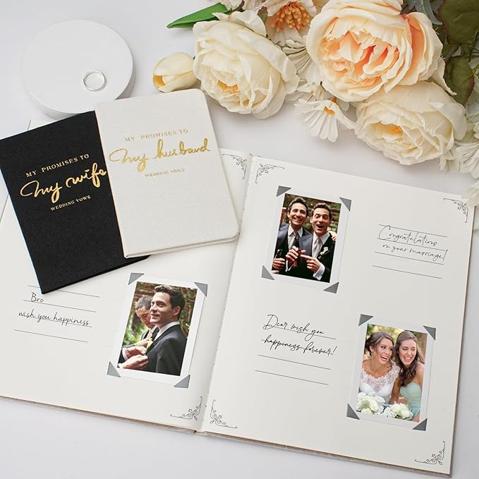 Vienrose Wedding Guest Book Set - Image 6
