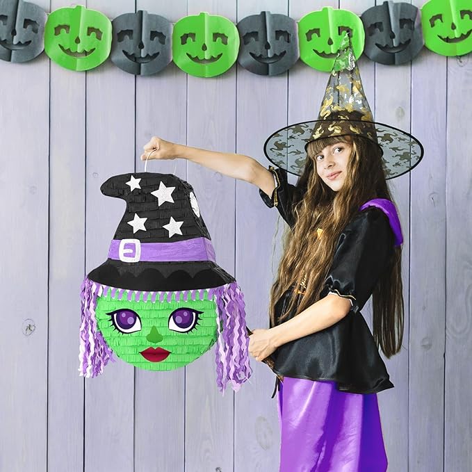 WERNNSAI Halloween Witch Pinata - Image 7