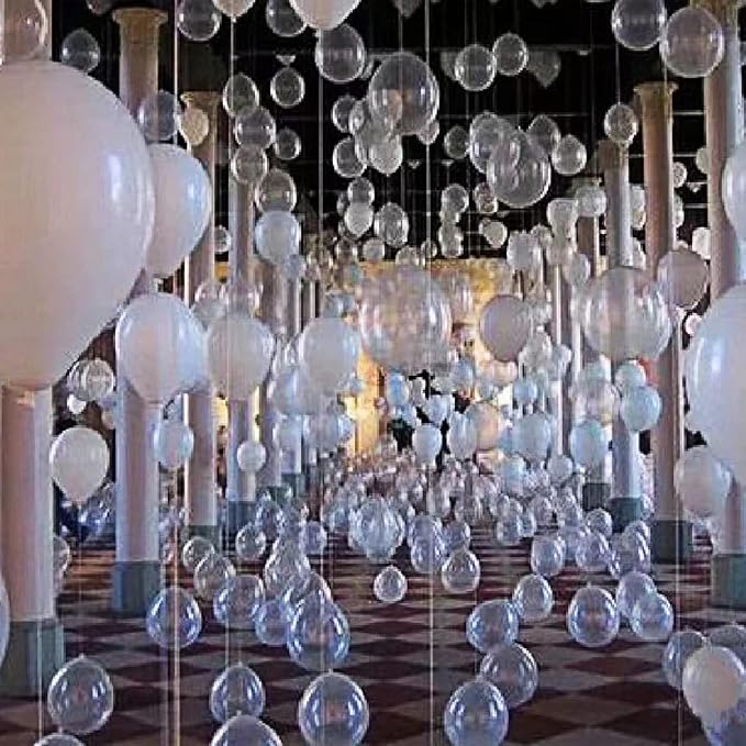 KAWKALSH 200pcs Clear Balloons 5 Inch, Small Mini Latex Balloons - Image 5