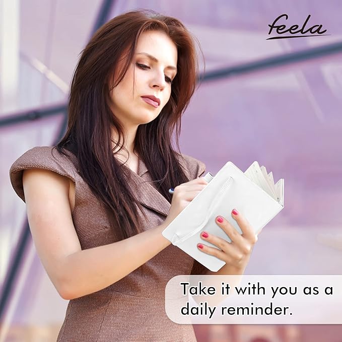 feela College Ruled Notebooks, 24 Pack Business Notebook Hardcover Lined - Image 6