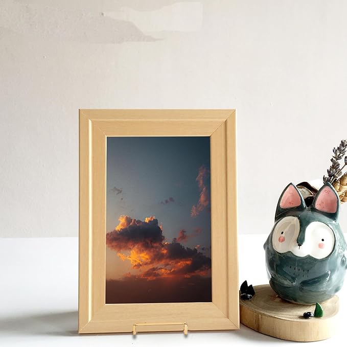 Decolore 4 Pack 6 Inch Gold Picture Stands - Image 4