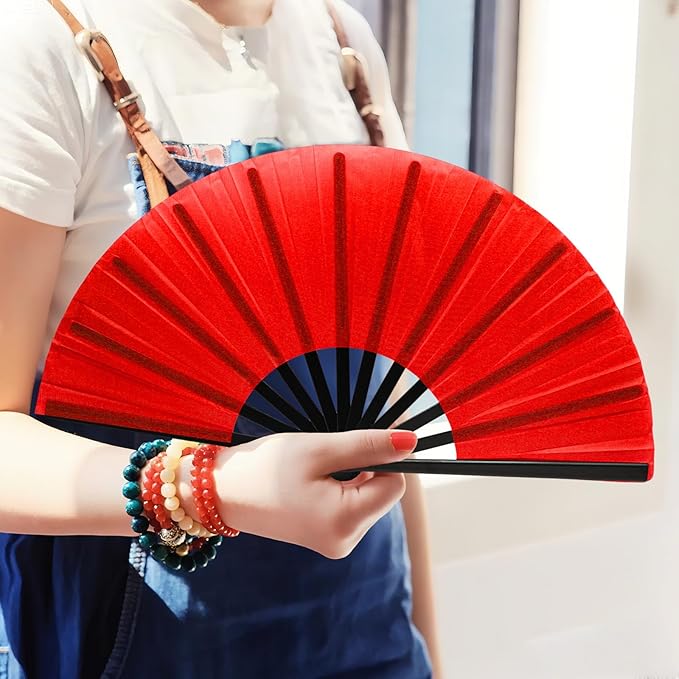 13inch Large Rave Fan Popping Clacking Fans - Image 3