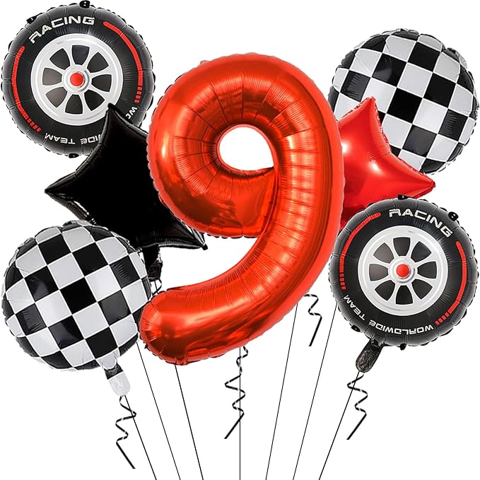 Race Car Birthday Party Decorations by Unknown