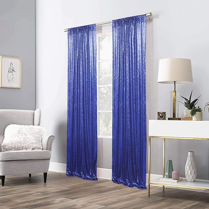 Juya Delight Sequin Backdrop Curtain, Christmas Wedding Decoration - Image 4