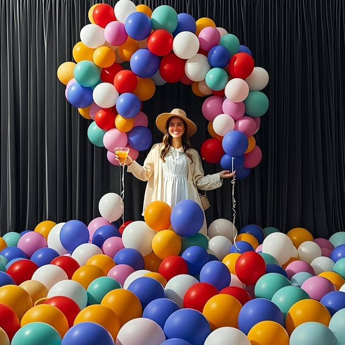 300 Pcs 12 Inch Balloons 15 Kinds Colors Latex Colorful Party Balloon Bulk - Image 7