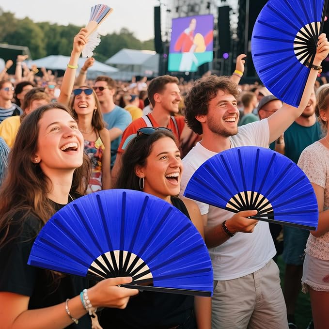 13inch Large Rave Fan Popping Clacking Fans - Image 3