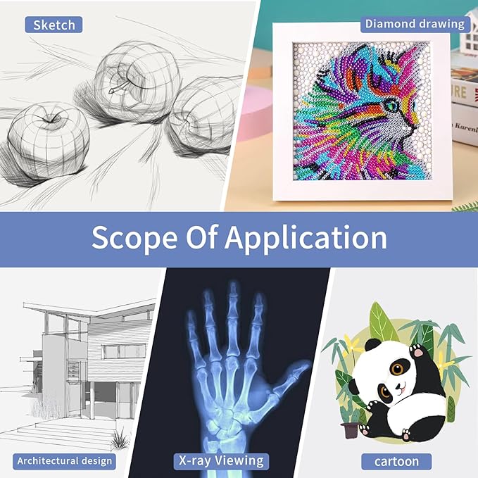 XIAOSTAR Rechargeable Light Box Drawing A4, Tracing Board - Image 5