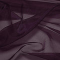 VDS Plum Organza Fabric, 100 Yards Continuous, 45” Wide, Wedding Party by VDS