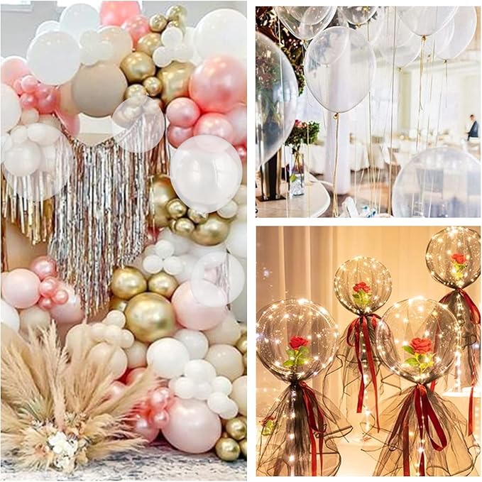 110pcs Clear Balloons, Transparent Balloon - Image 6