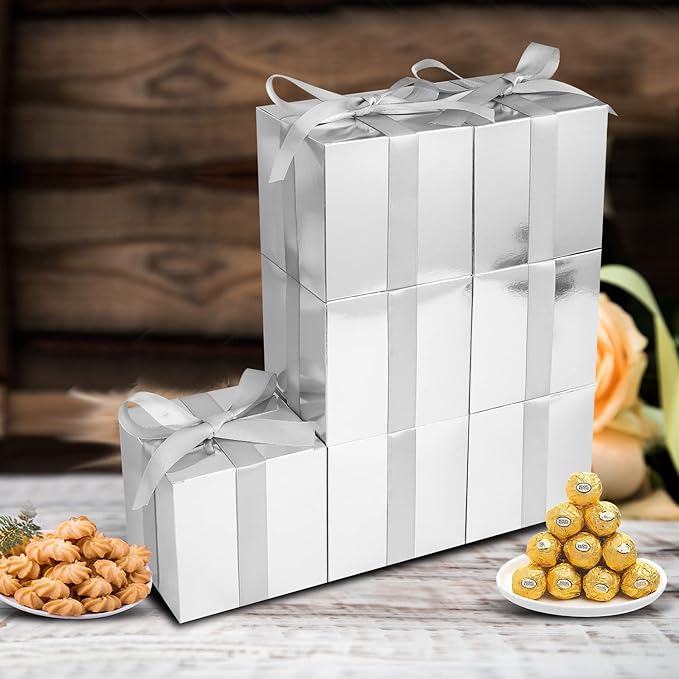 100 Pack Small Gift Boxes, Cupcake Boxes, Candy Boxes - Image 2
