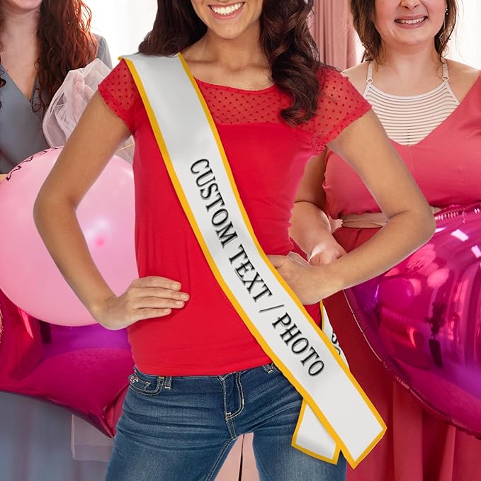 Custom Sash, Personalized Birthday Sash - Image 8