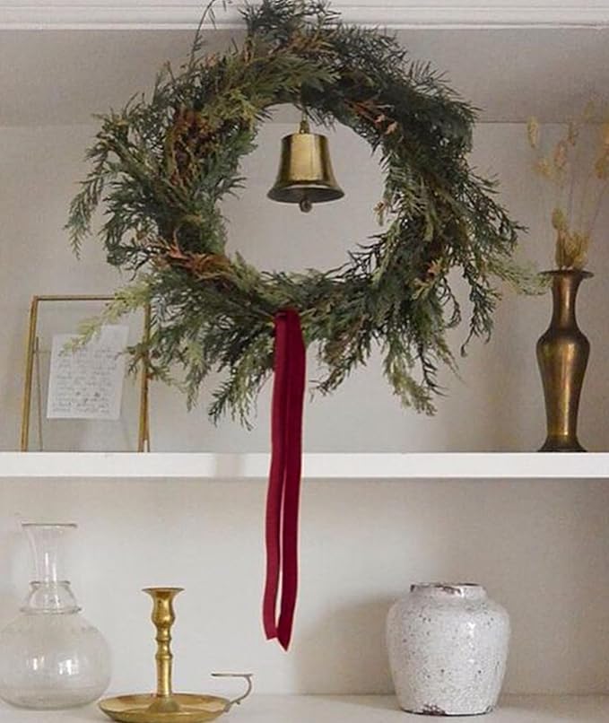 Burgundy Christmas Velvet Ribbon - Image 6