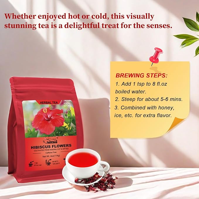 FullChea- Hibiscus Flowers, Cut & Sifted - Image 5