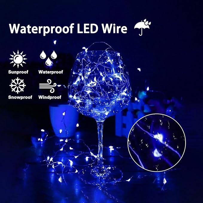 3 Pack Fairy Lights Battery Operated - Image 2