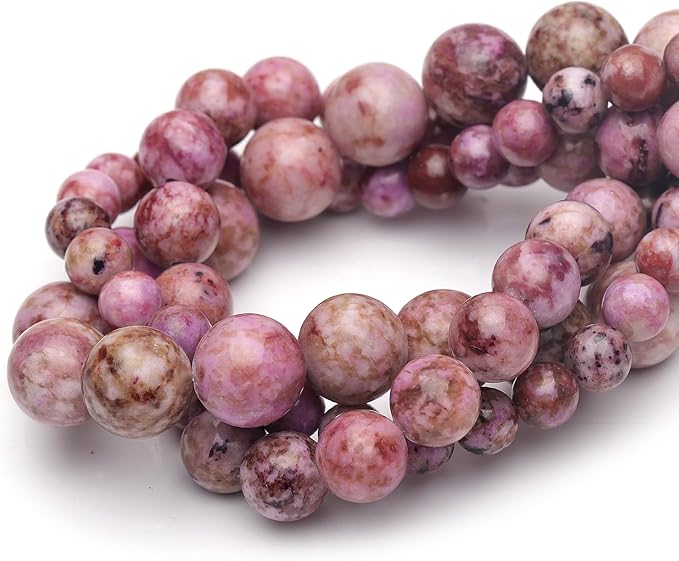 8mm Natural Stone Beads for Jewelry Making by ChicagerGemstoneBeads