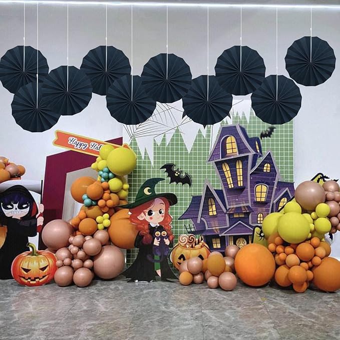 Black Party Decorations, Halloween Decor Events Accessories, Anniversary - Image 4