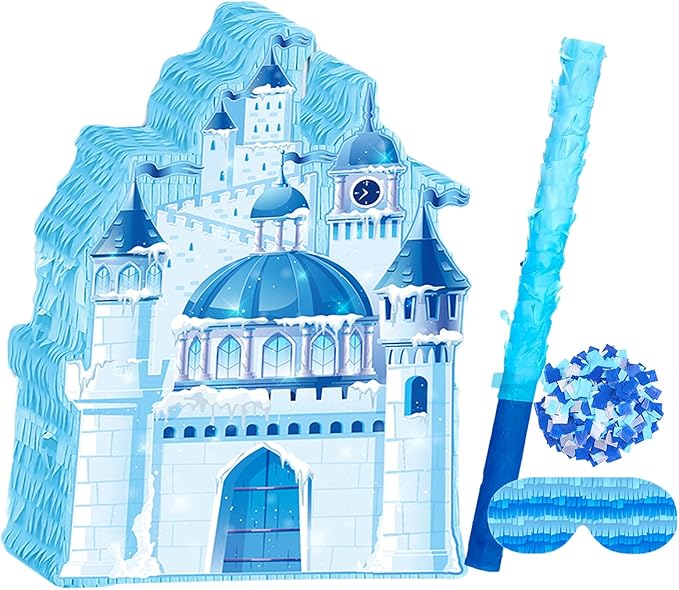 Princess Winter Pinata for Girl Birthday Party Wonderland Themed Christmas by Bestgoodsbestservice