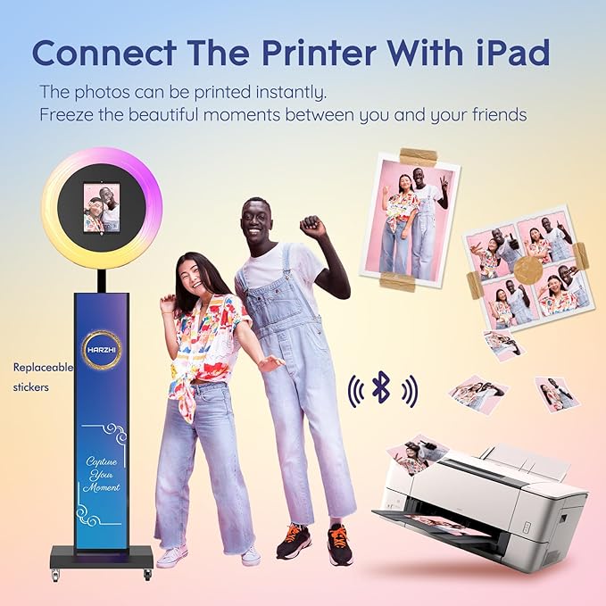 HARZHI Portable Photo Booth Compatible - Image 5