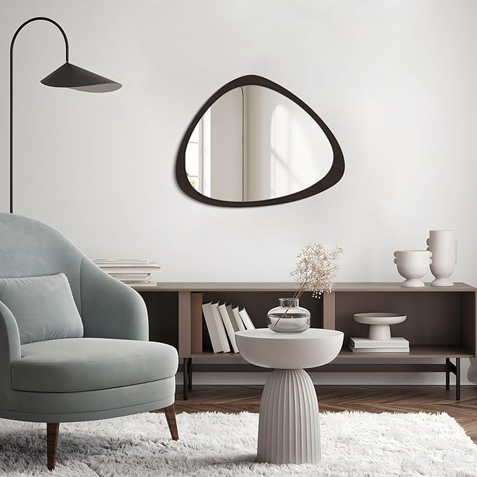 WallBeyond Asymmetrical Mirror, Irregular Wall Mirror, Wall Mirrors Decorative - Image 8