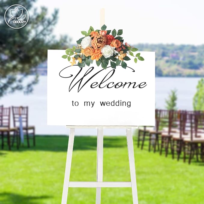 Wedding Arch Flowers Kit, Artificial Flower Arch Decor - Image 8