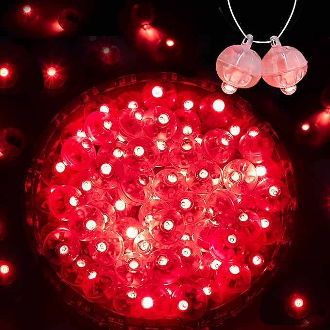 200PCs Balloon Lights, Long Standby Time Mini Ball Light, Mini Led Lights by ZGWJ