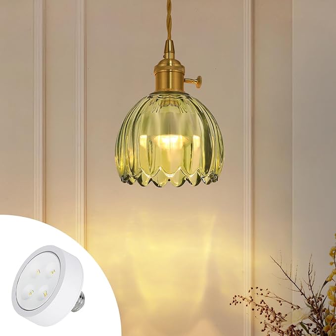 Vintage Gold Rechargeable Pendant Light by GEOVANCY