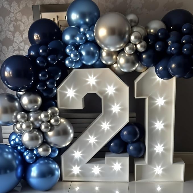 Blue and Black Balloons - Image 5