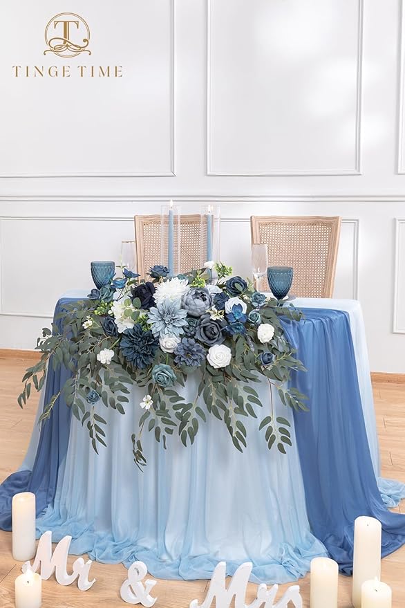 TINGE TIME Artificial Sweetheart Flower Swag - Image 5