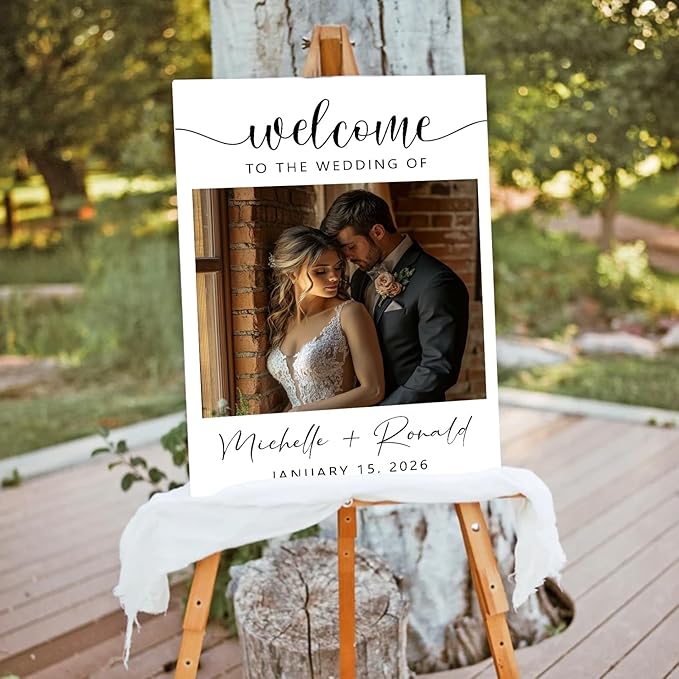 Editable Wedding Welcome Sign - Image 3