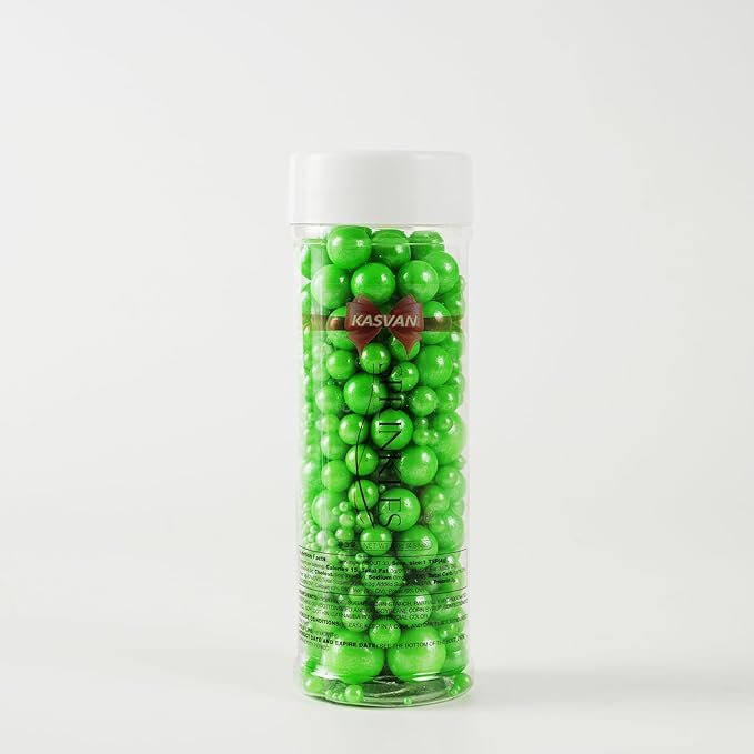 Kasvan Halloween Green Pearl Sugar Sprinkles - Image 7