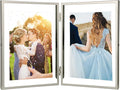Silver 5x7''Double Floating Frame by YiPinYin